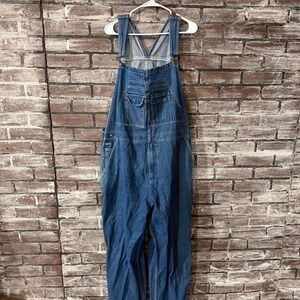Brazos Overalls Men XL 32 Denim Bib Carpenter Workwear